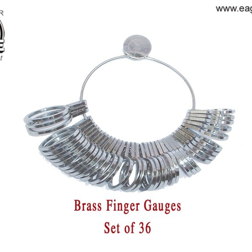 Brass finger gauges - jewellery tools in india